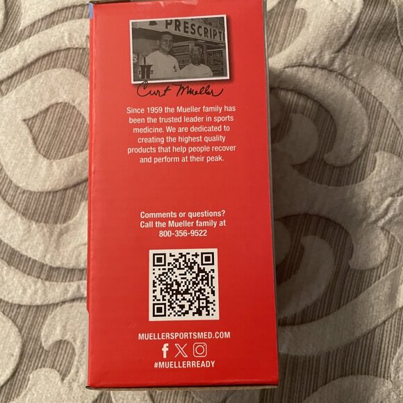 Mueller EZ Relief Migraine Cap, Unisex, Cold/Hot, One Size Fits Most, Black NEW - Picture 3 of 5